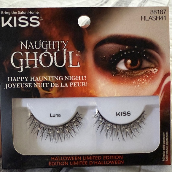 KISS Luna Lashes - Black and Silver - Picture 1 of 1